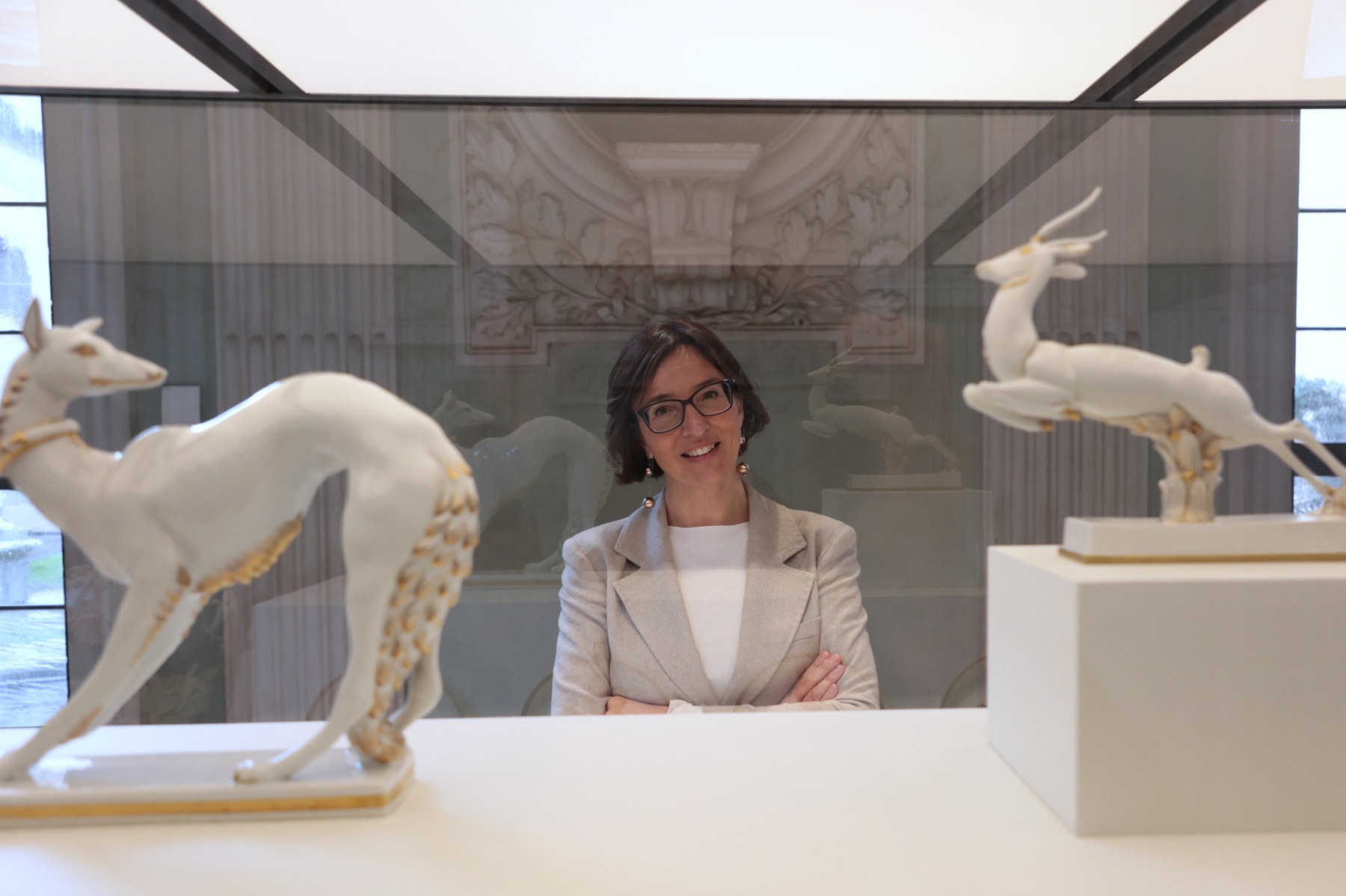 La curatrice Lucia Mannini (foto Antonello Serino - Met Ufficio Stampa)