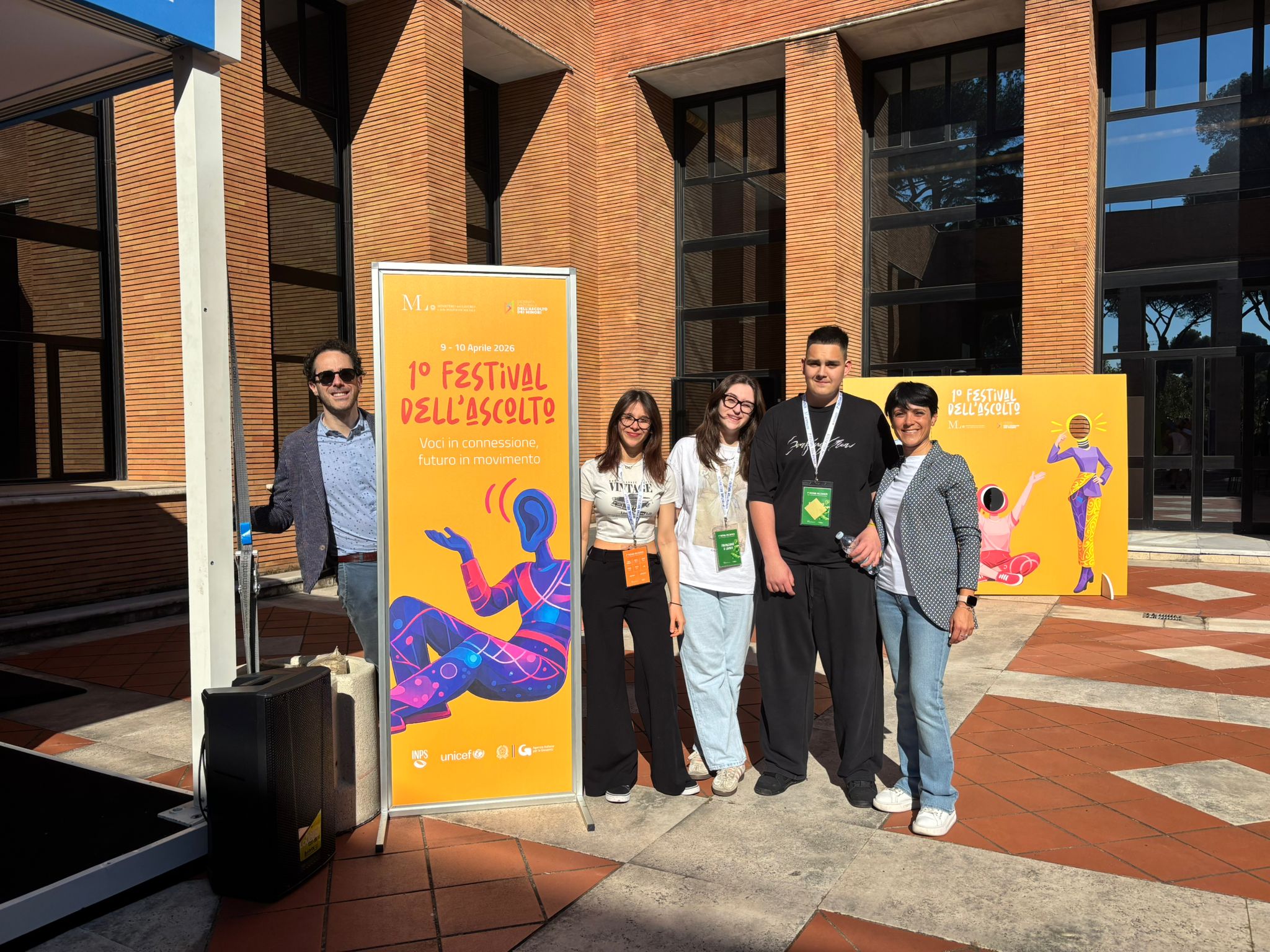 Giovani della Val di Bisenzio protagonisti a Roma al Festival dell’ascolto dei minori (Fonte foto comunicato Comuni della Val di Bisenzio)