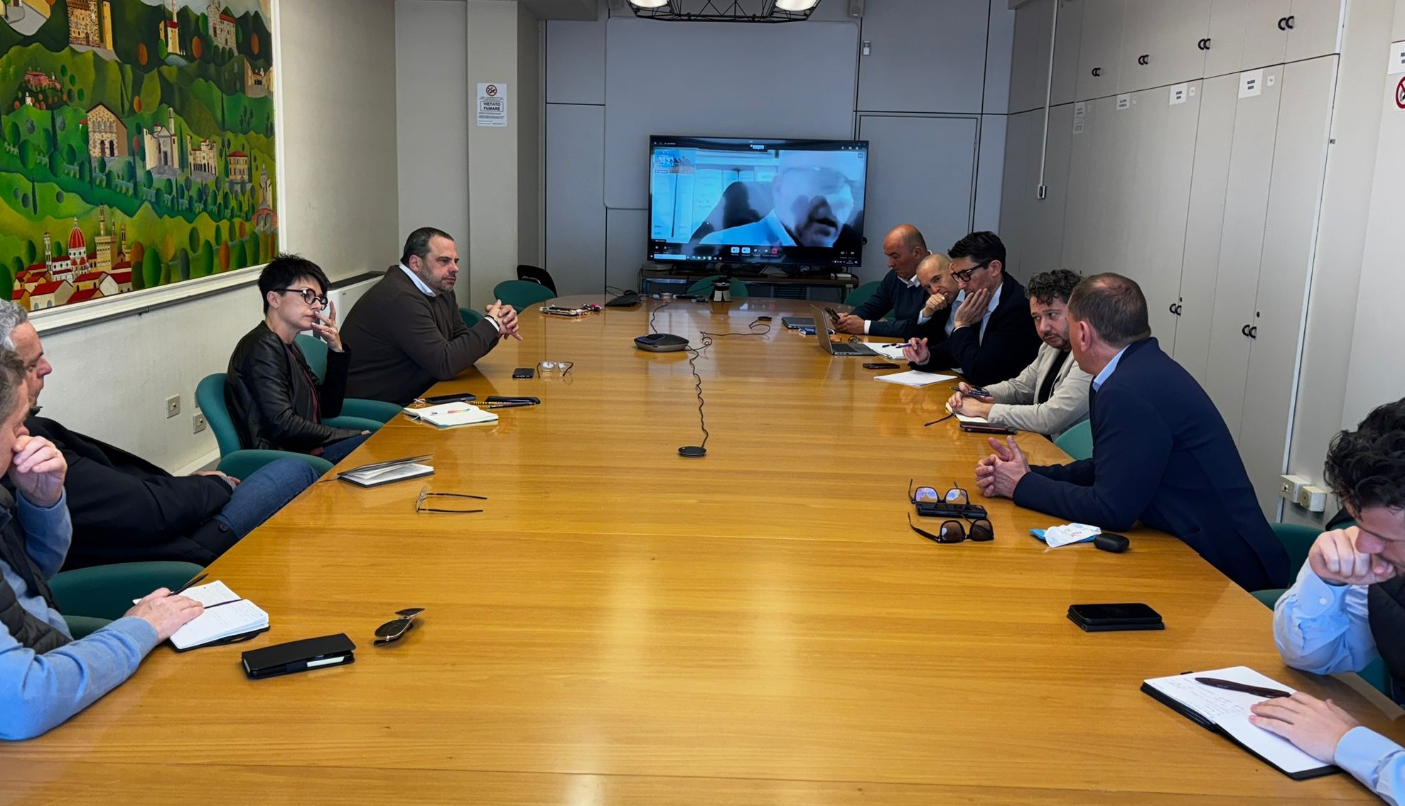 Incontro trasporto ferroviario 