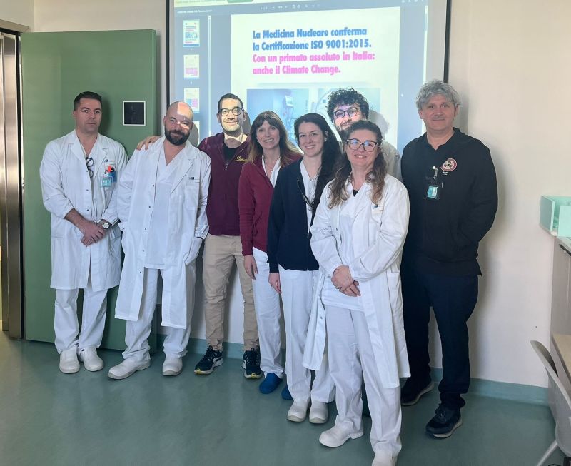 equipe di Medicina Nucleare dell'ospedale di Prato