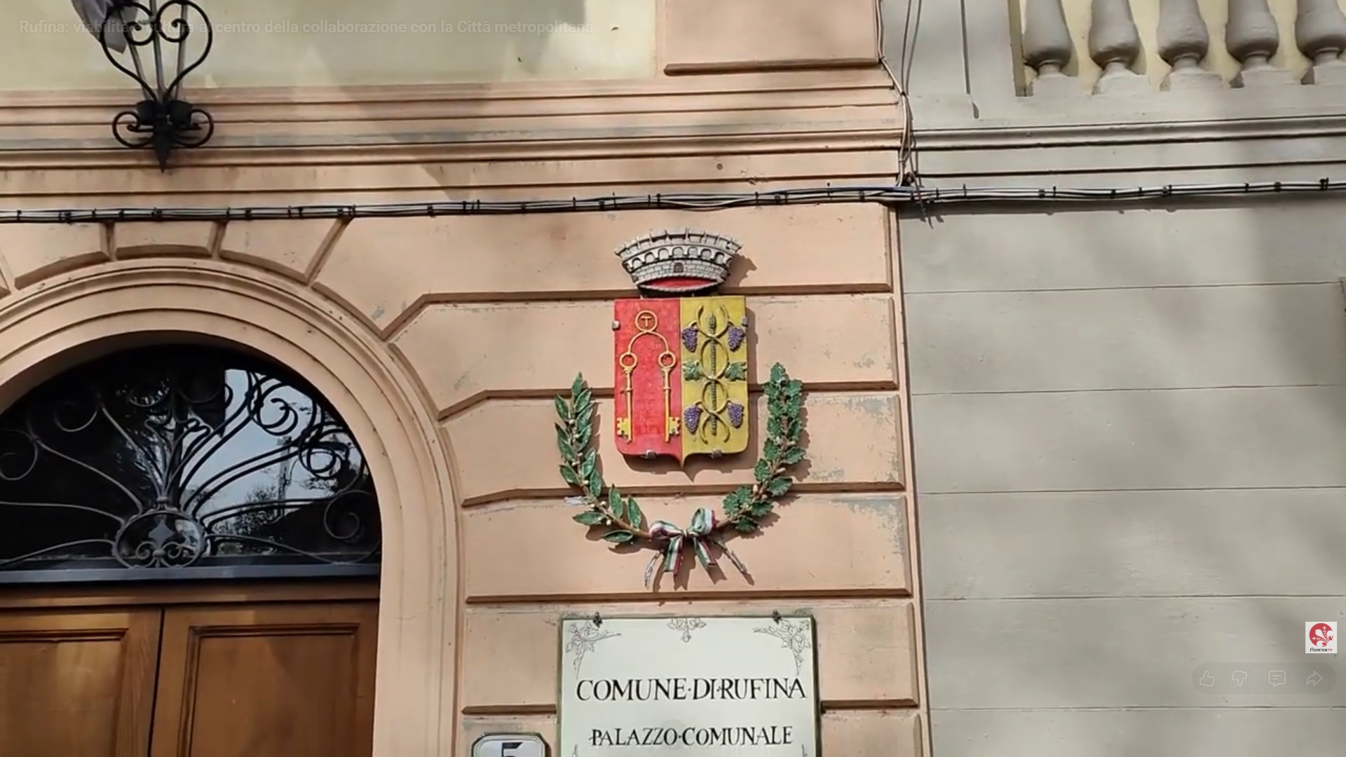 Frame dal video di Florence Tv