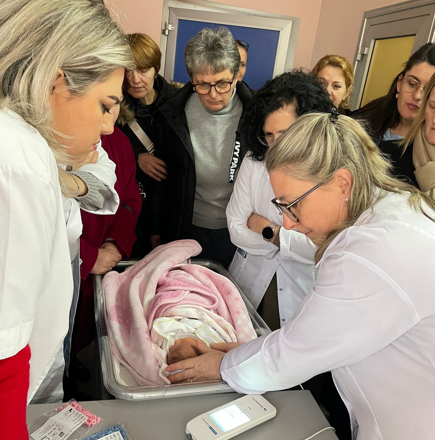 La formazione sugli screening neonatali all'Ospedale regionale di Scutari