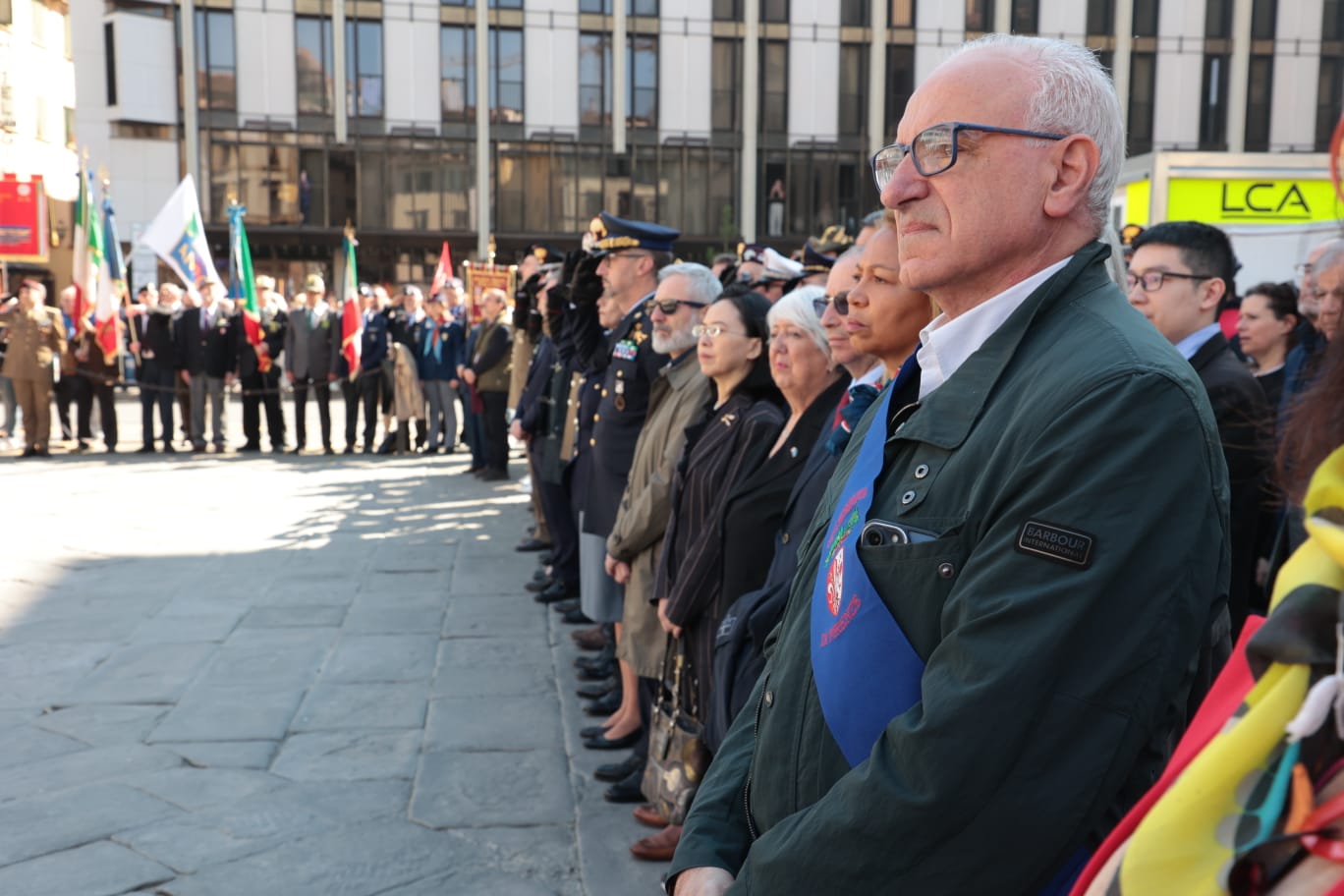 81°anniversario della Liberazione - Nicola Armentano (foto Antonello Serino - Met Ufficio Stampa)