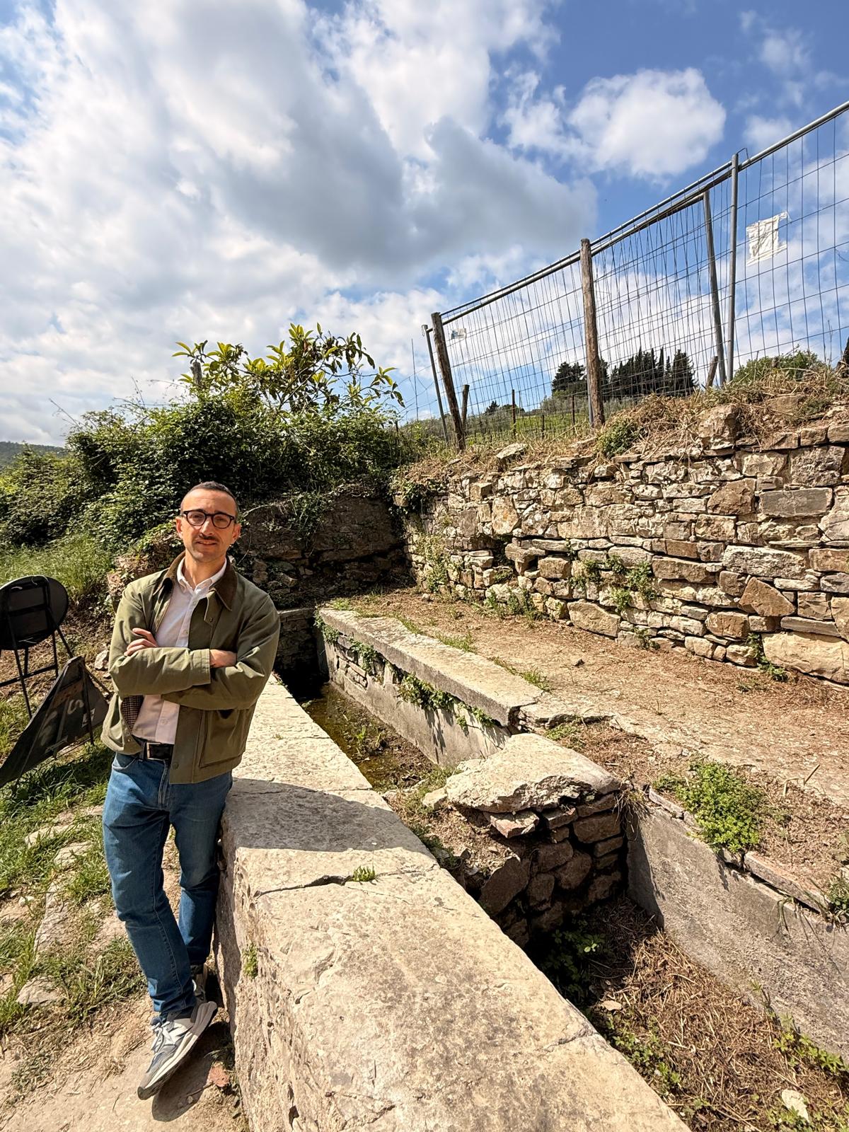 Assessore ai Lavori pubblici Giulio Saturnini 