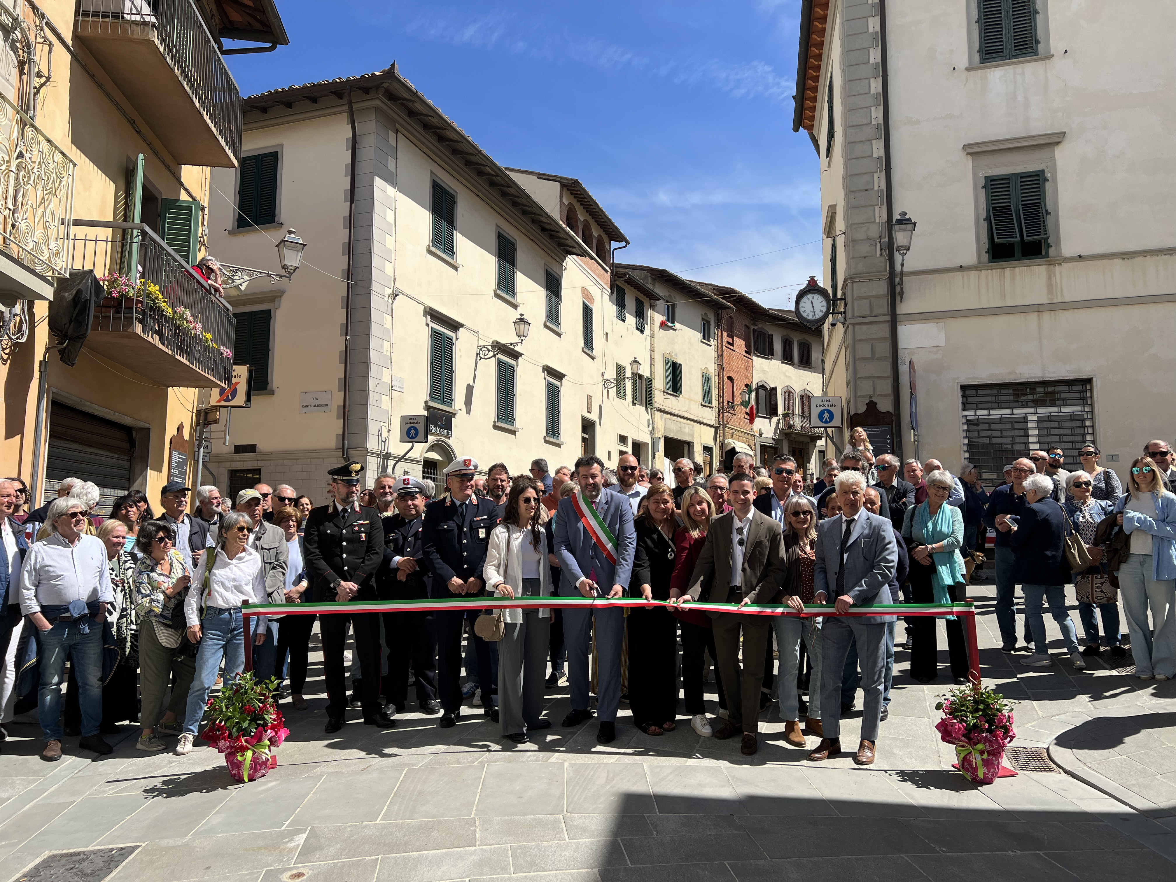 inaugurazione centro storico Montespertoli (fonte foto comunicato stampa)