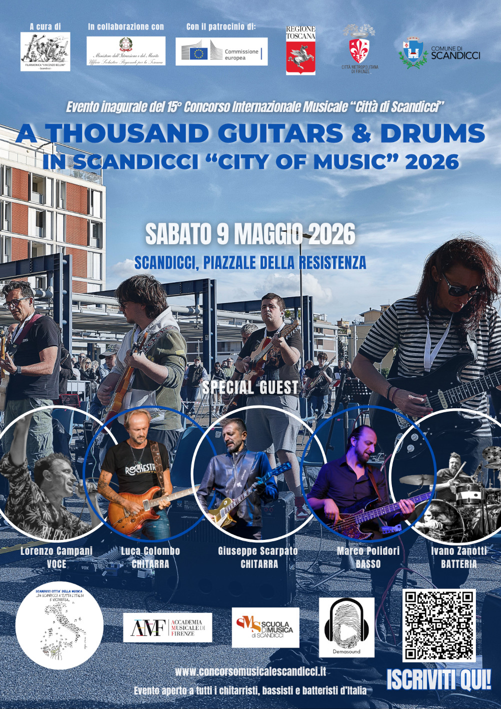 1 Locandina A Thousand_Guitars&Drums