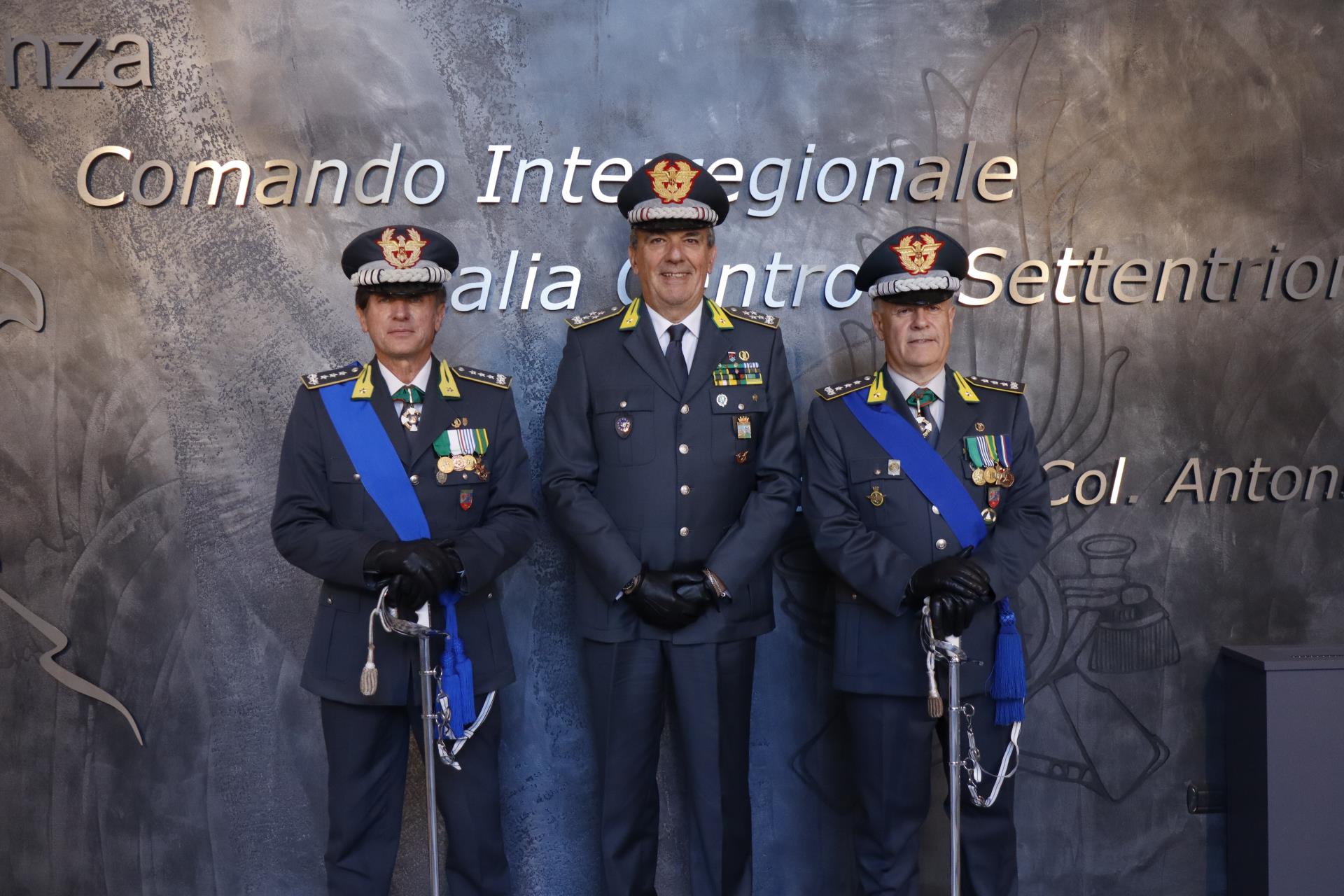 Cambio al vertice del Comando Interregionale della Guardia di Finanza (Fonte foto Sala stampa Guardia di Finanza)