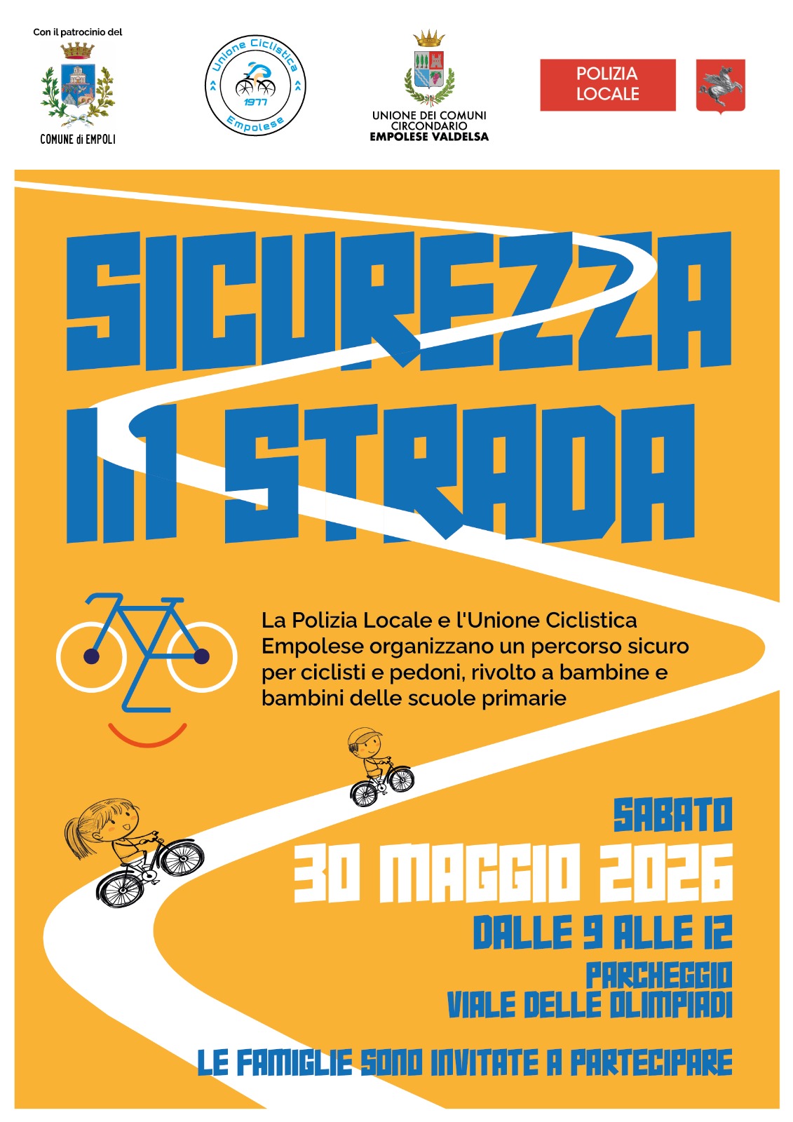 Sicurezza in Strada rimandato al 30 maggio per maltempo