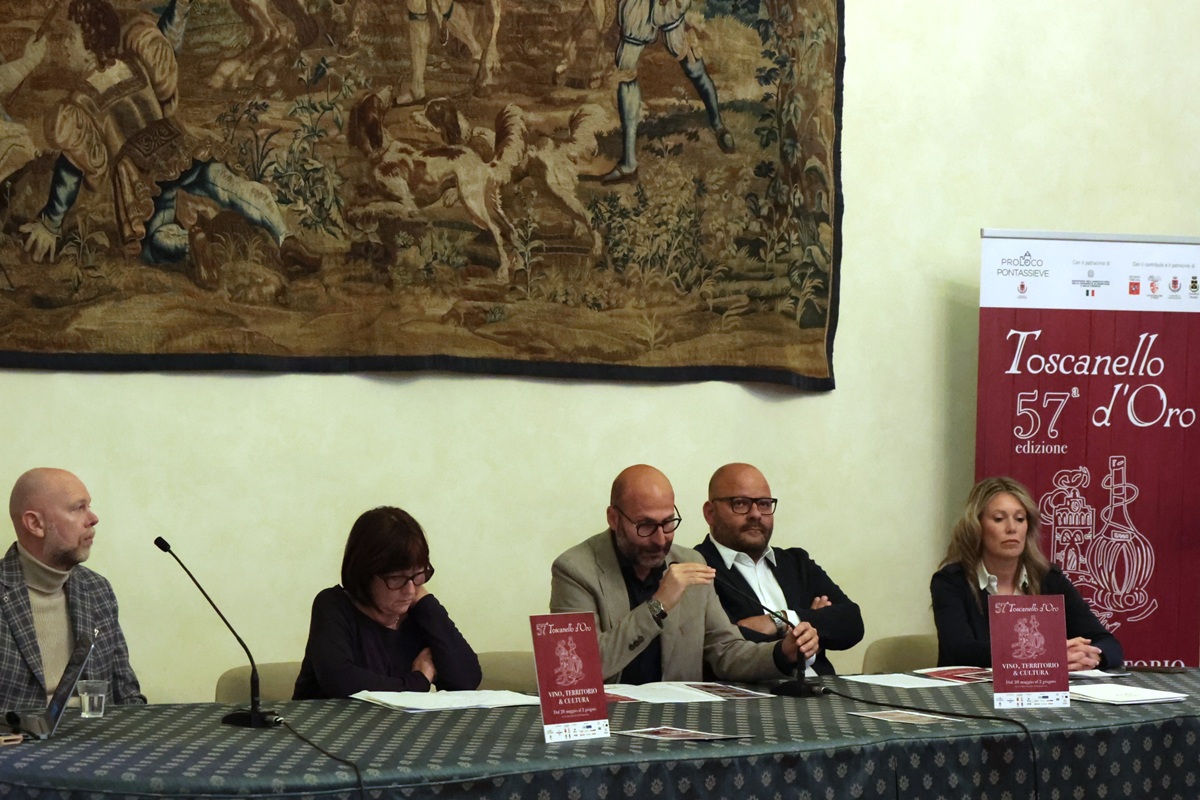 Un momento della conferenza stampa (foto Antonello Serino - Met Ufficio Stampa)