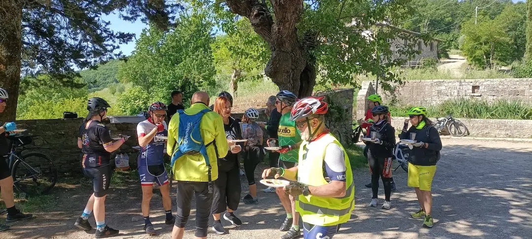 A San Piero la prima edizione de “La Bicisgrana” (Fonte foto comunicato Pro Loco San Piero)