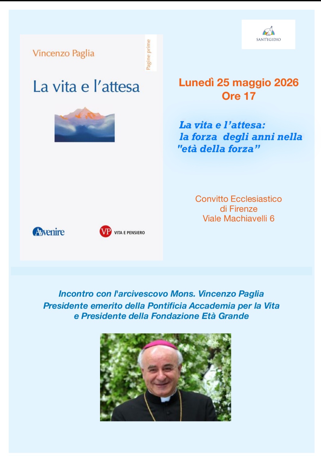 La locandina dell'incontro 