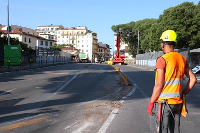 Chiuso Ponte al Pino (foto Antonello Serino - Met Ufficio Stampa)