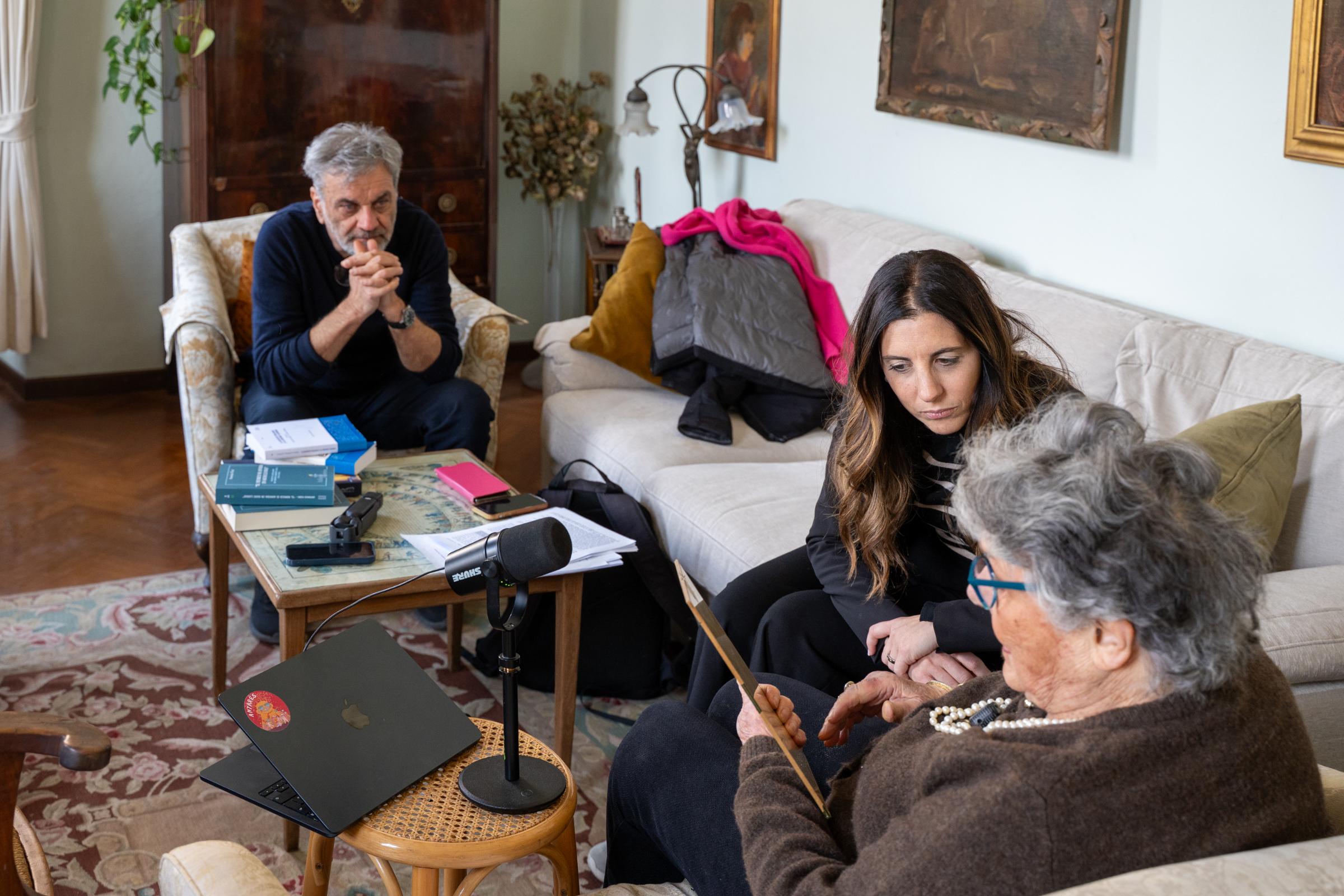 Resistere per arte podcast (ph Lorenzo Tempestini - Fonte foto comunicato Comuni della Val di Bisenzio)