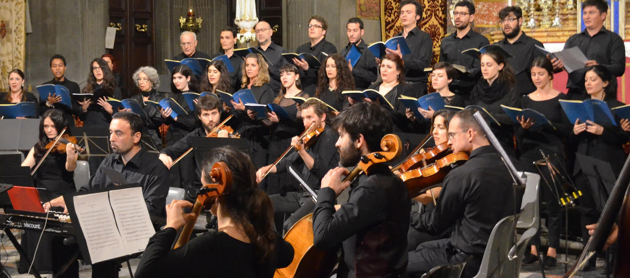 Fotografia di repertorio dell'Orchestra e del Coro dell'Università di Firenze