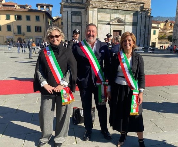 Sindaci dei Comuni della Val di Bisenzio (Fonte foto comunicato ufficio stampa Comuni Val di Bisenzio)