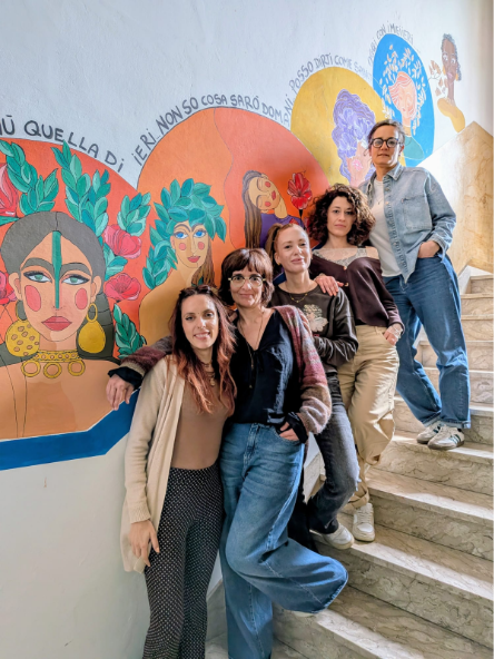 L'éuipe di Casa Luna (Foto da comunicato Il Girasole)