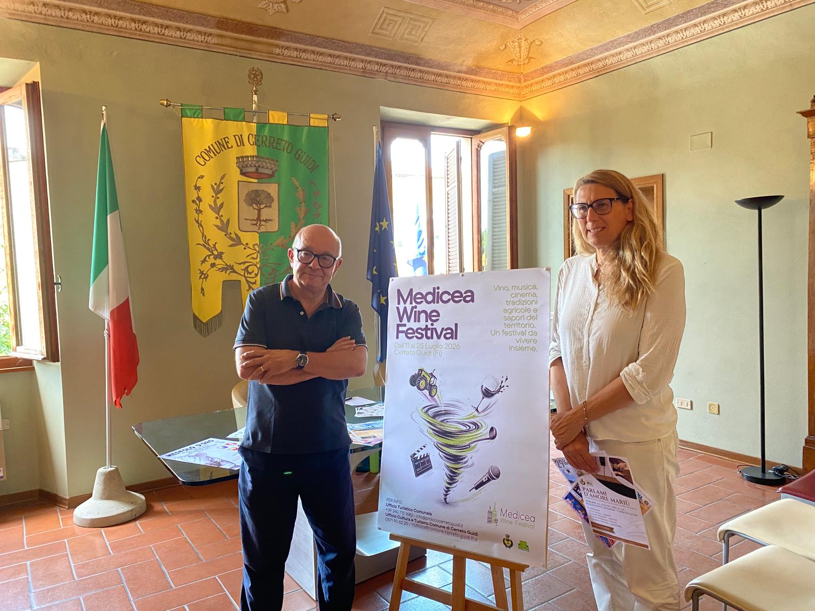 Sindaca Simona Rossetti e presidente Pro Loco Lorenzo Brunori