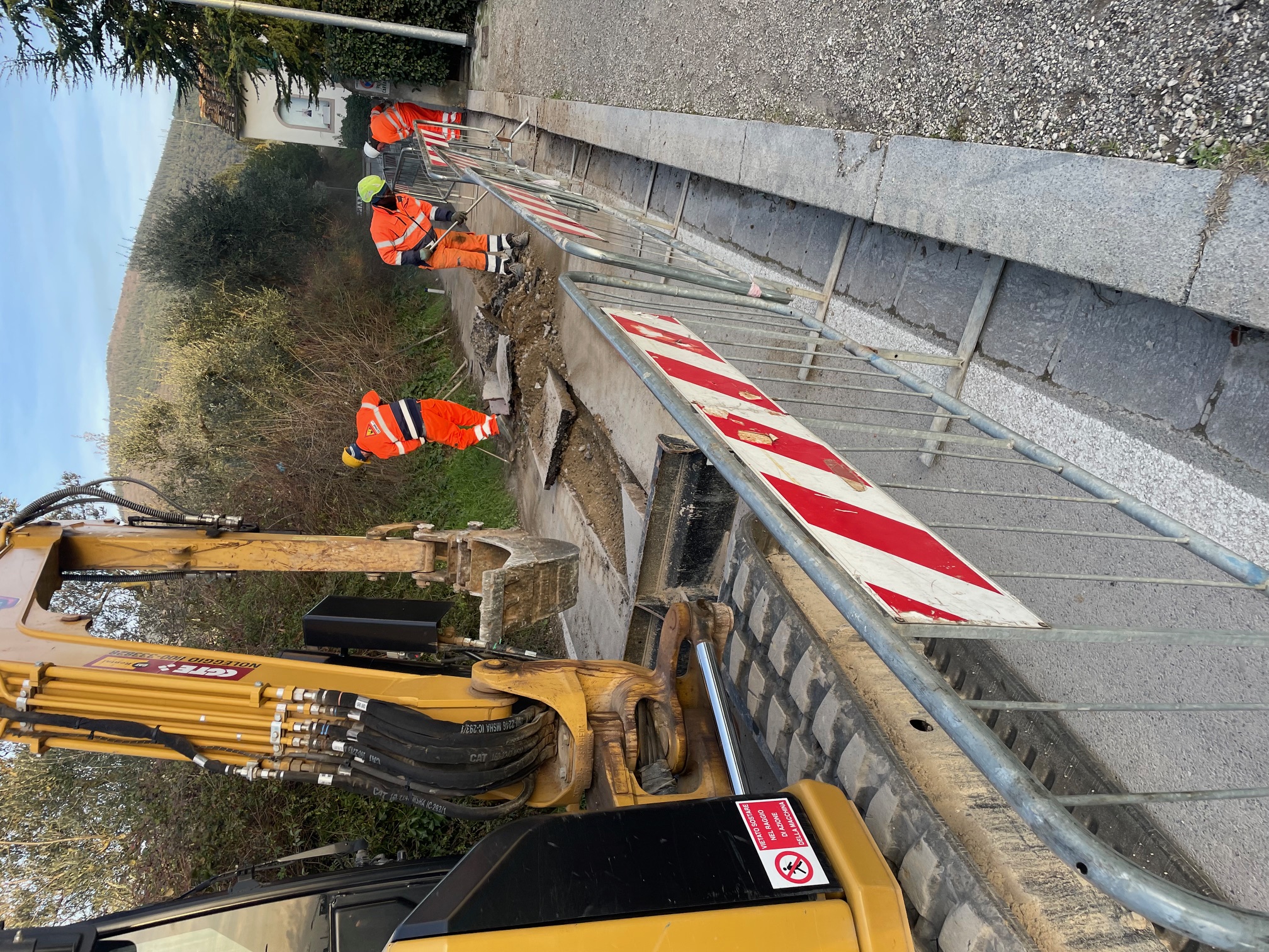 In foto gli interventi PNRR di rinnovo della rete idrica di Querceto e Quinto Alto (Fonte: comunicato Publiacqua SpA)