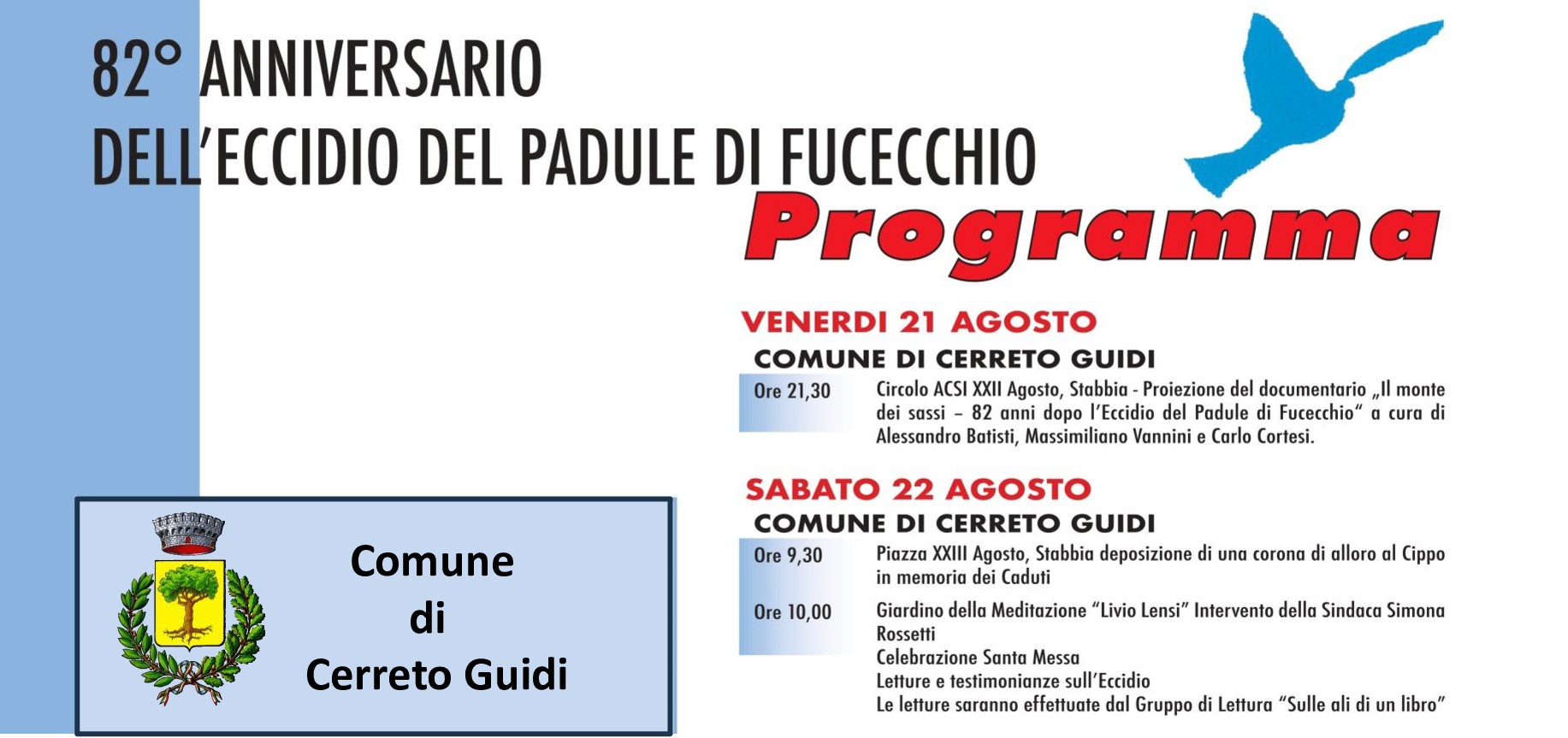 Locandina evento