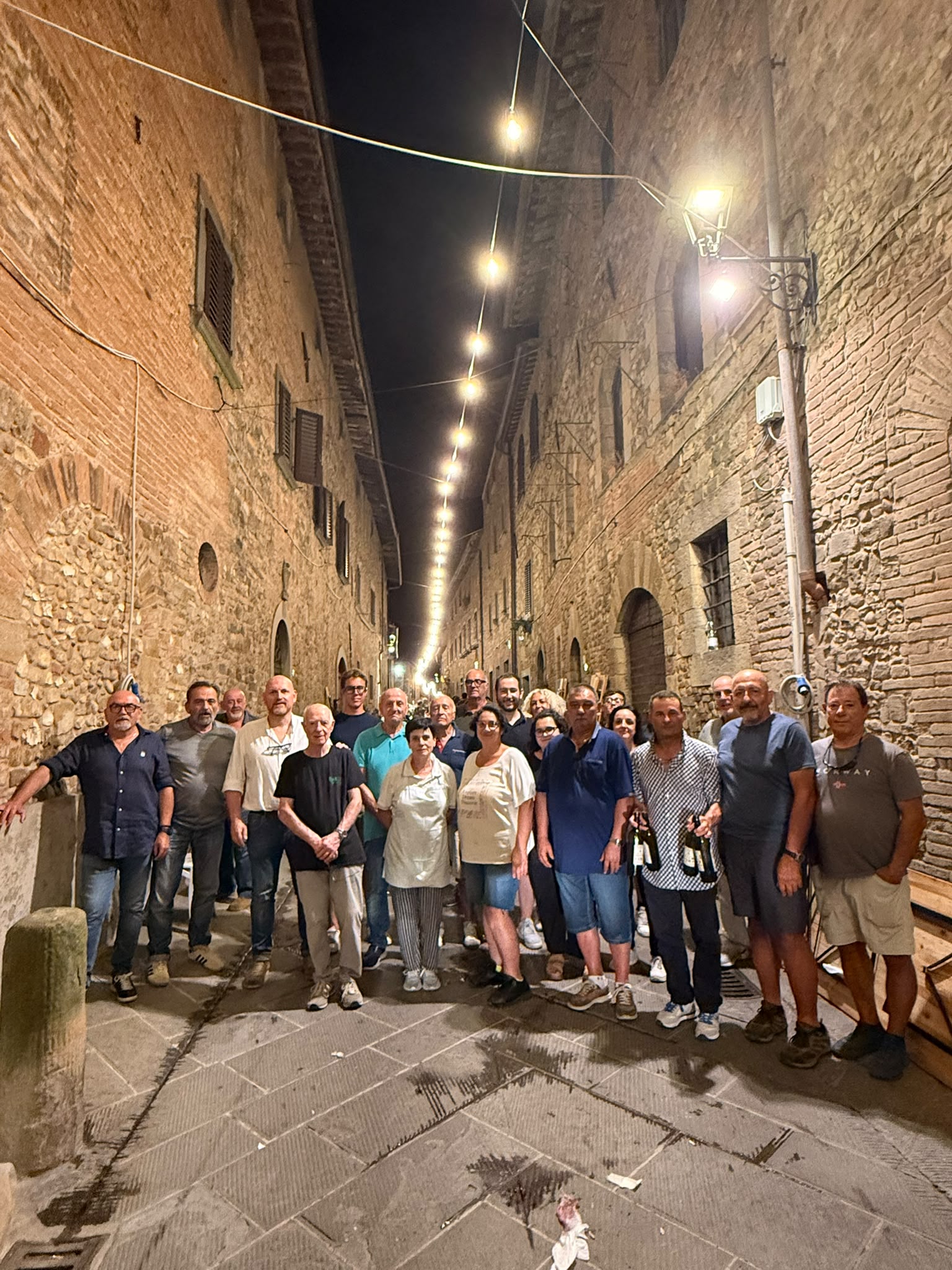La cena "Da Porta a Porta" (Fonte foto Comune di Barberino Tavarnelle)