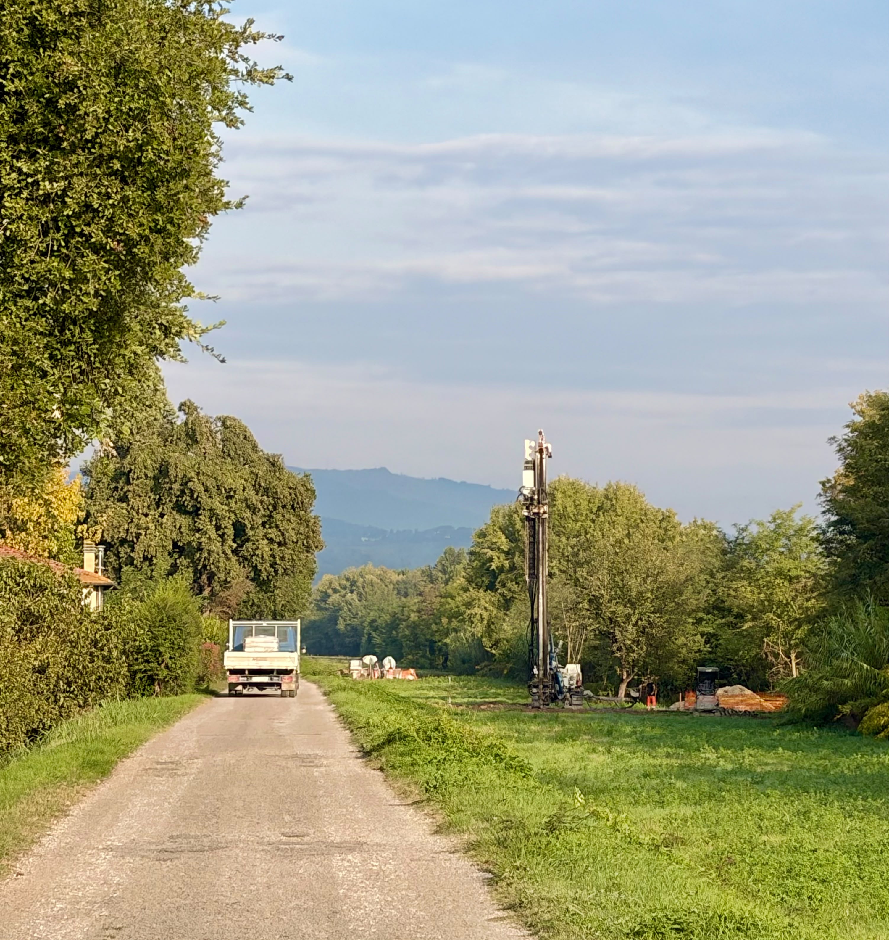 Lavori sugli argini