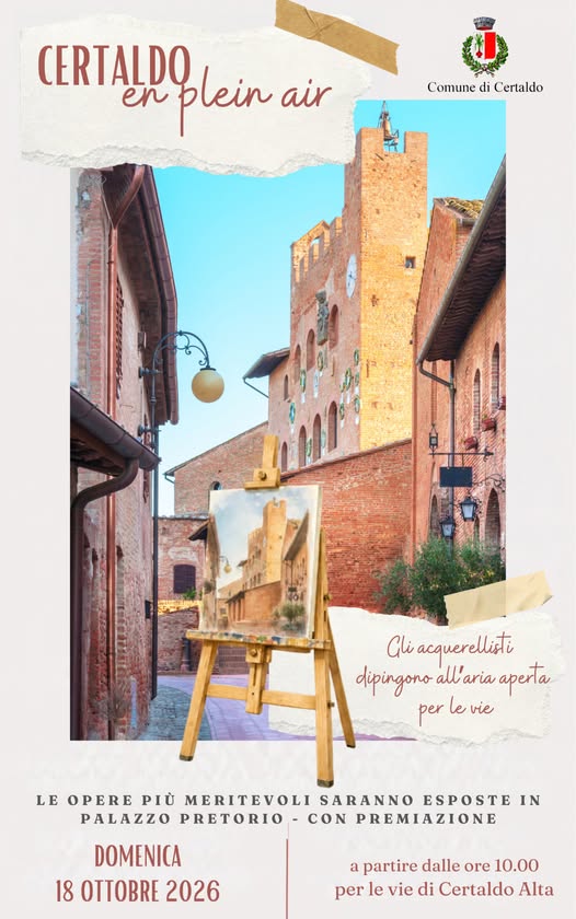 Certaldo en plein air