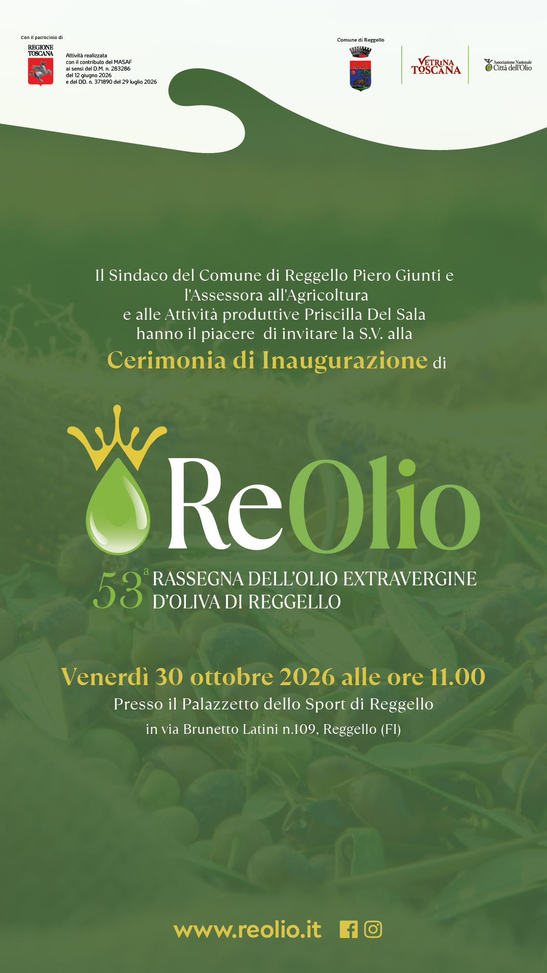 Locandina Invito Reggello
