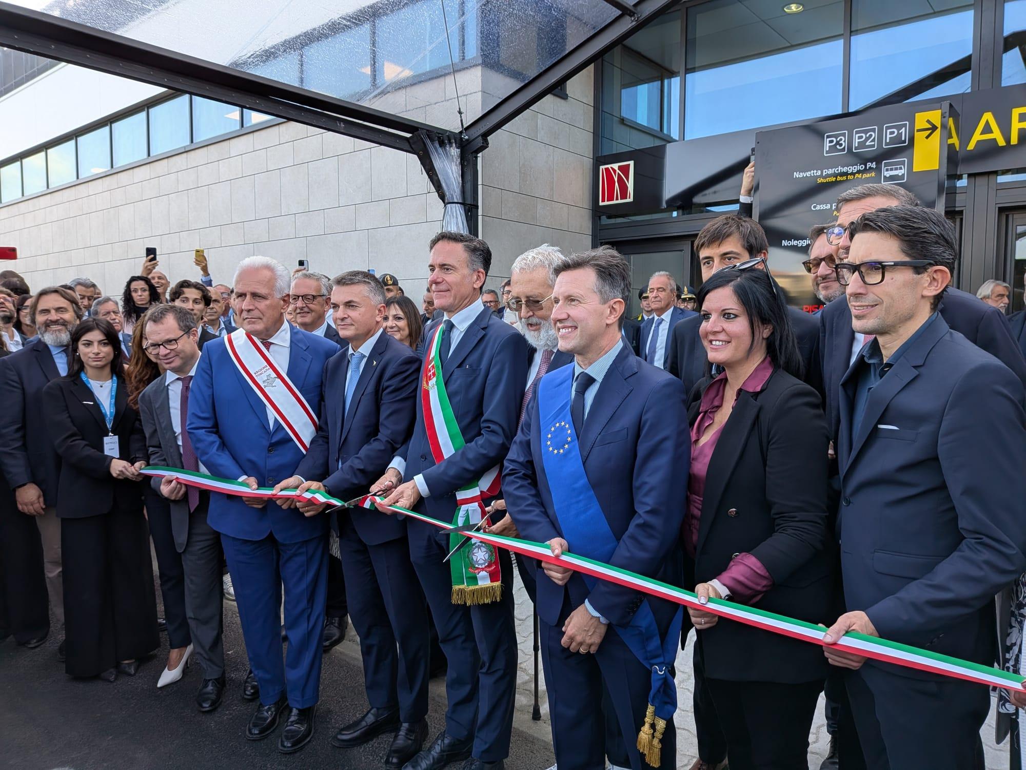 Inaugurazione Nuovo terminal aeroporto di Pisa
