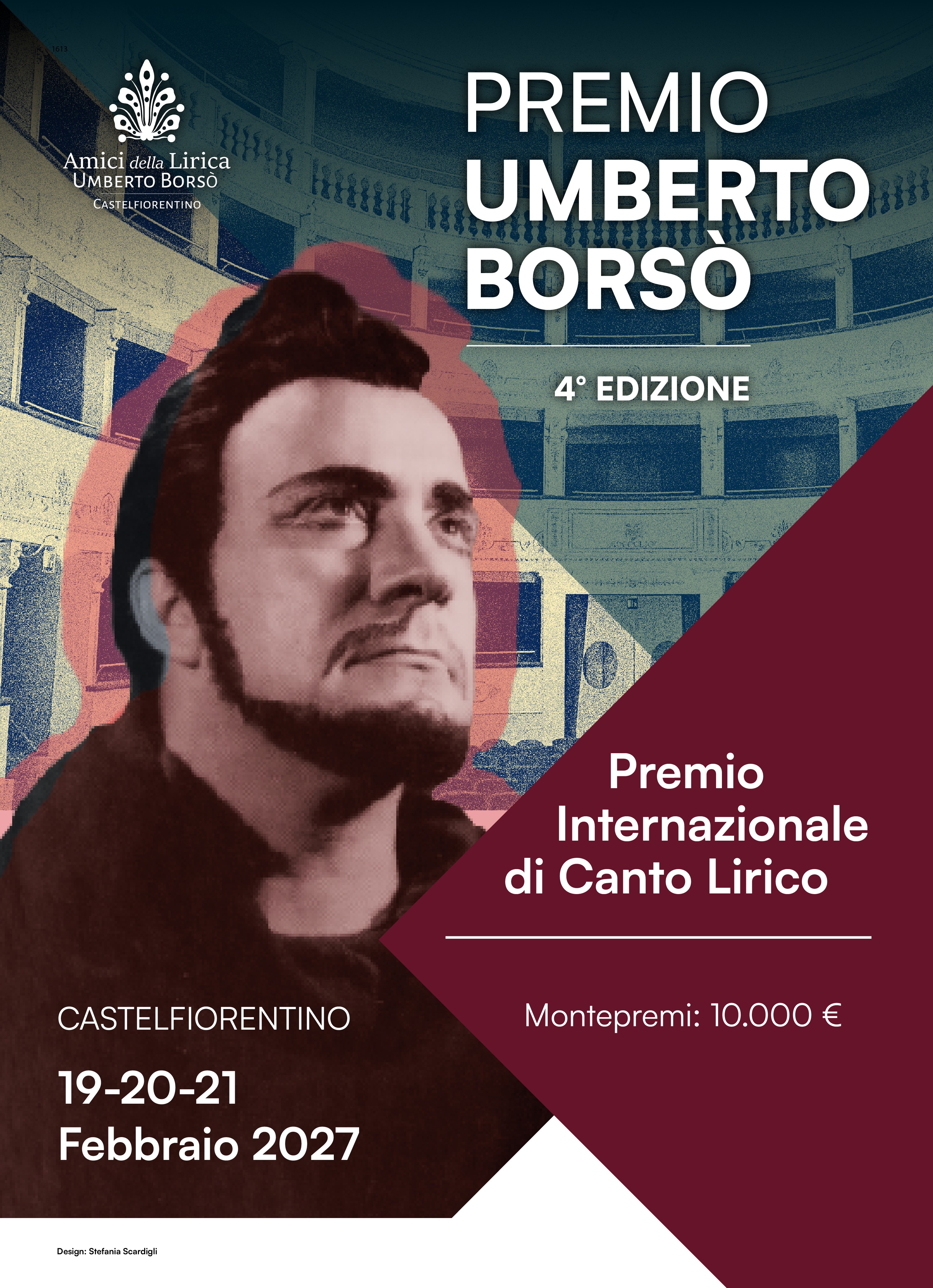 La locandina del Premio Umberto Borsò 2026-2027