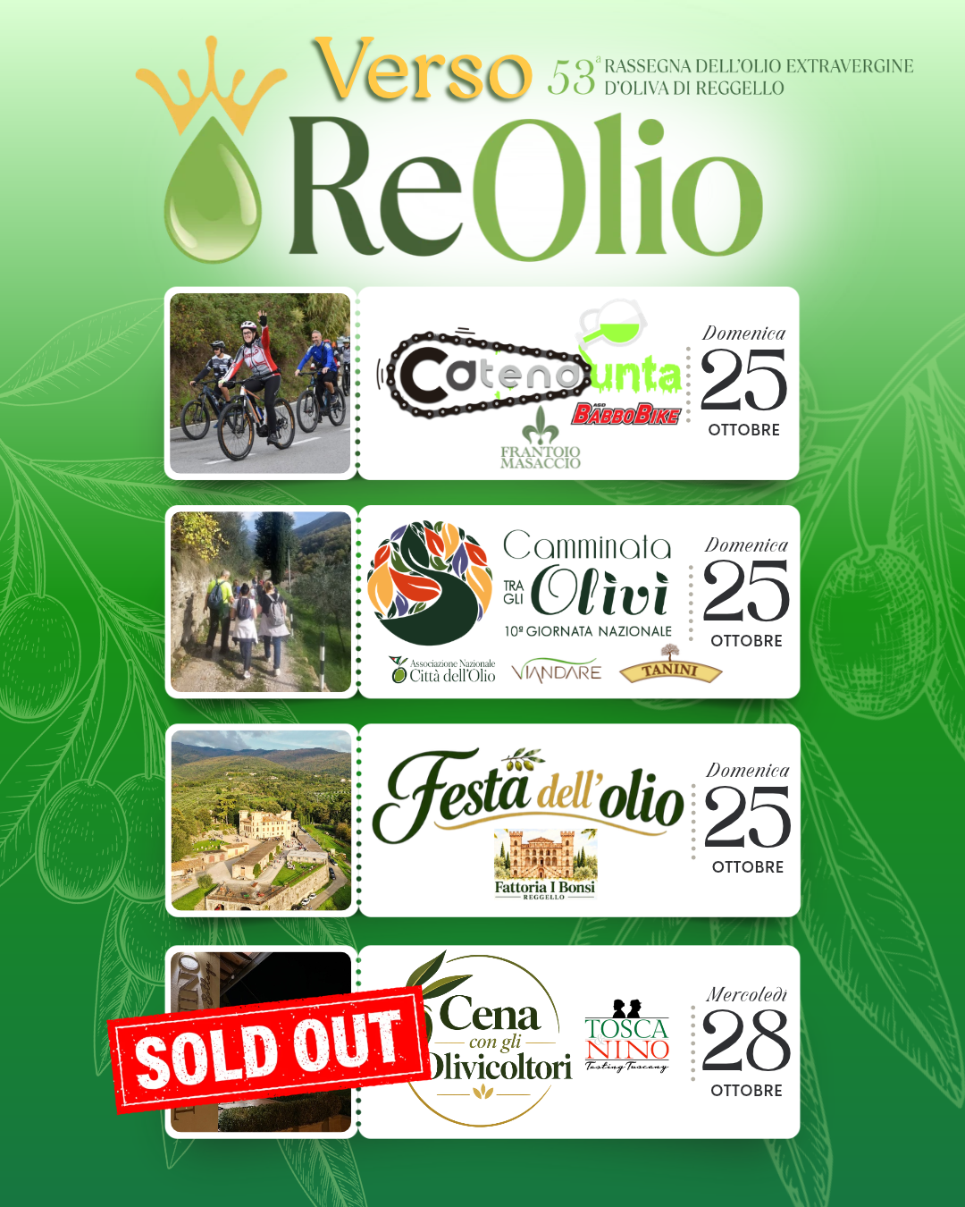 Verso ReOlio - Reggello