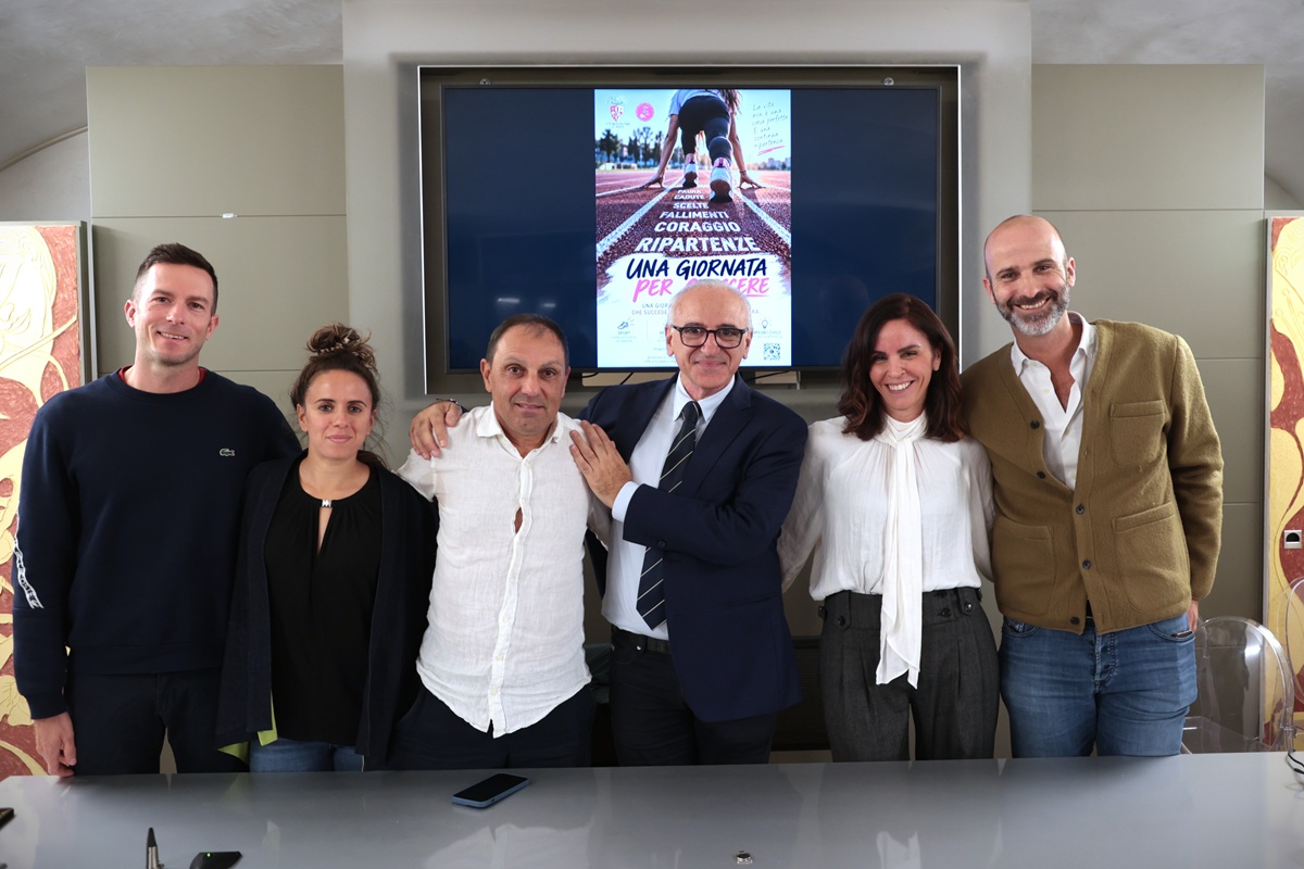 Un momento della conferenza stampa (foto Antonello Serino - Met Ufficio Stampa)