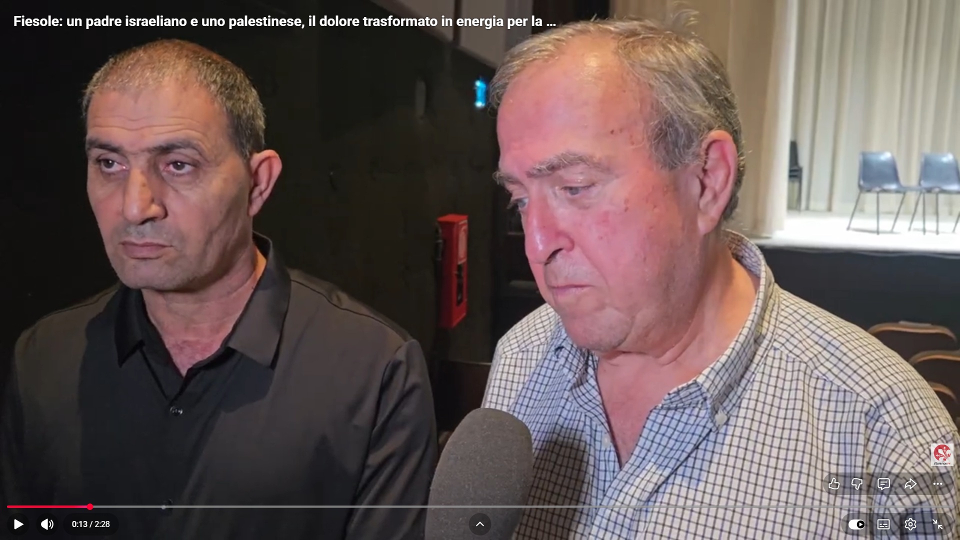Frame dal video di Florence Tv