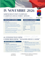 Reggello celebra il 4 Novembre e ricorda i 60 anni dall’alluvione delle Lastre