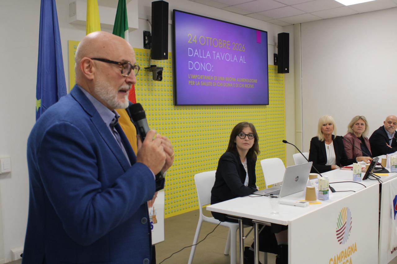 Sangue, Avis e Coldiretti insieme per promuovere salute e donazione, alimentazione è chiave