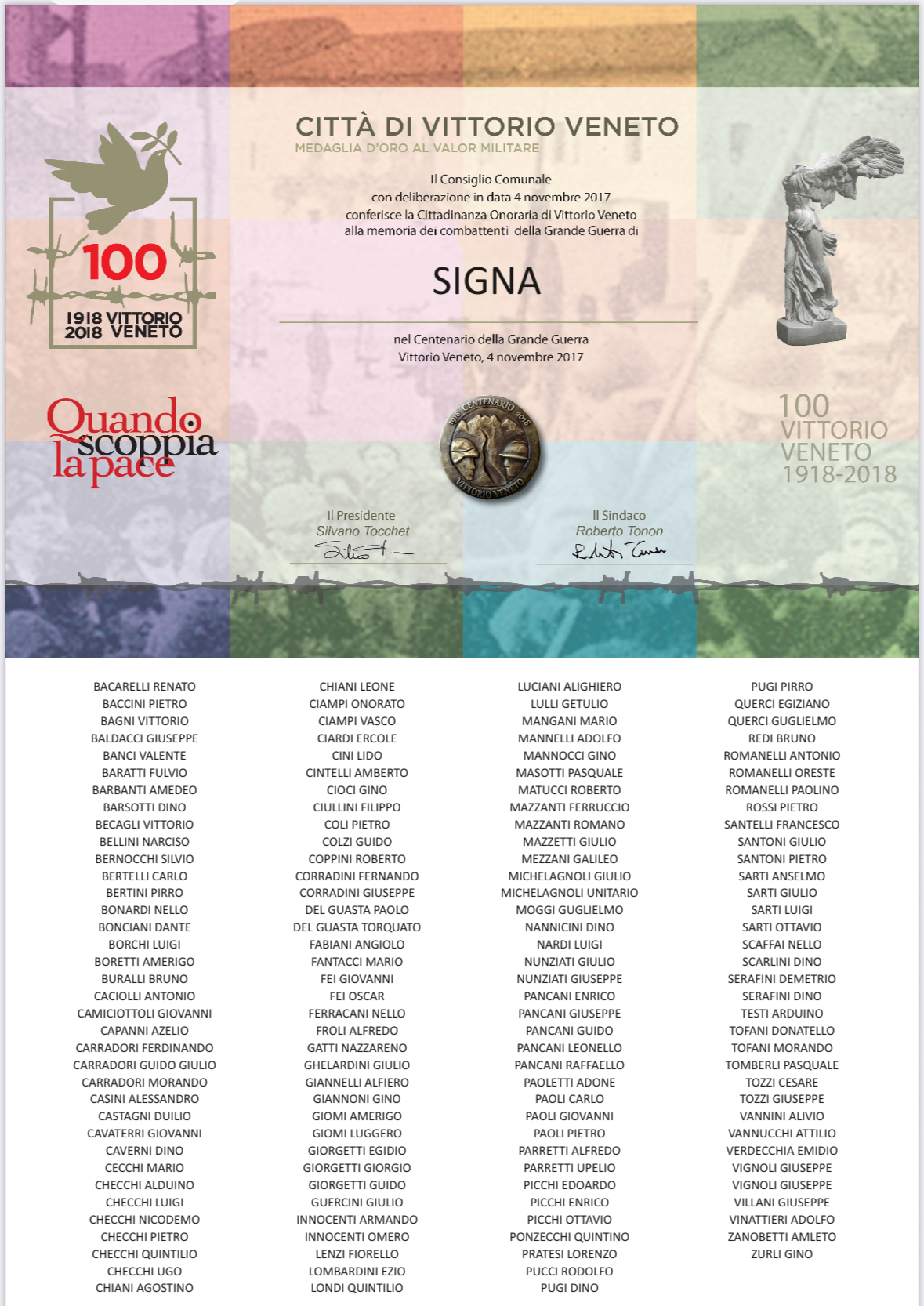 cittadinanza onoraria
