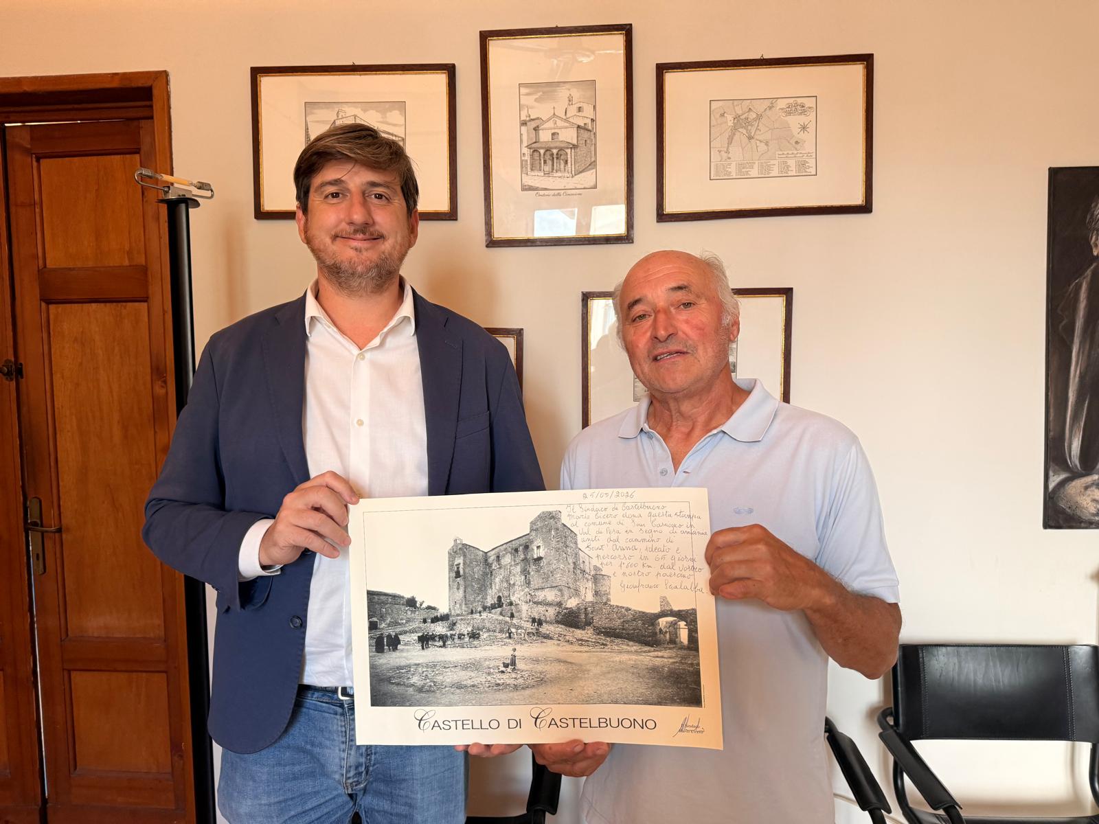 Sindaco Ciappi e Scialabba in Comune-fonte foto comunicato stampa