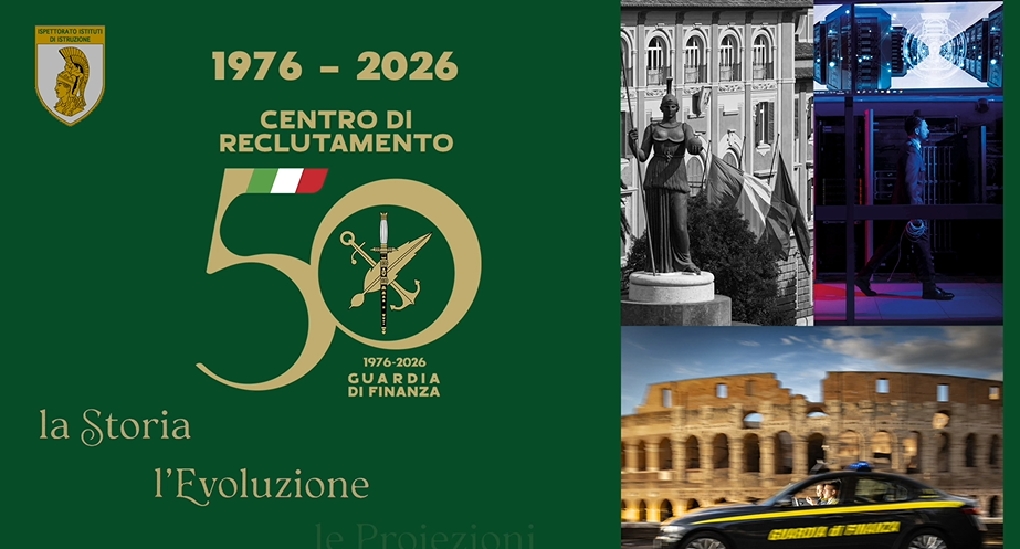 50° anniversario del Centro di Reclutamento (Frame da video sala stampa Guardia di Finanza)