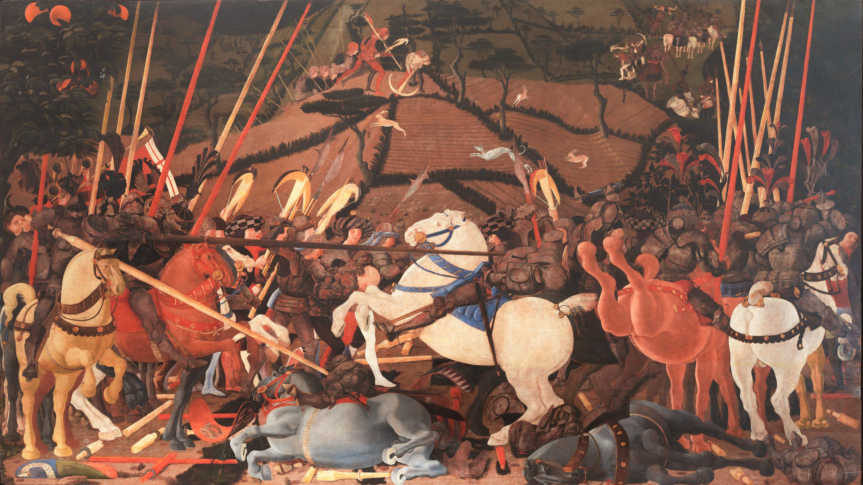 Battaglia Uffizi Paolo Uccello-fonte foto comunicato stampa