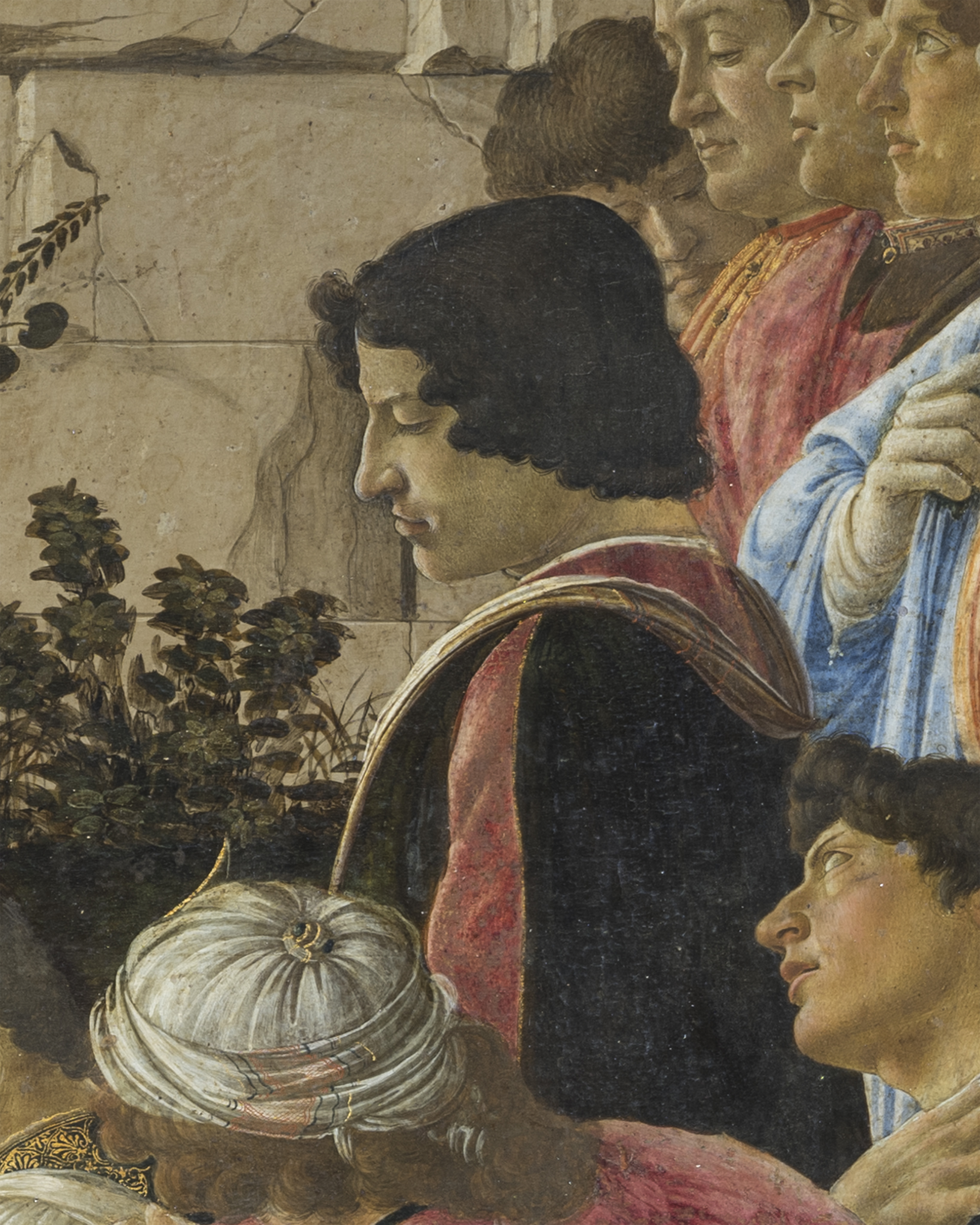 Lorenzo (dettaglio) - Adorazione Lami Botticelli-fonte foto comunicato stampa