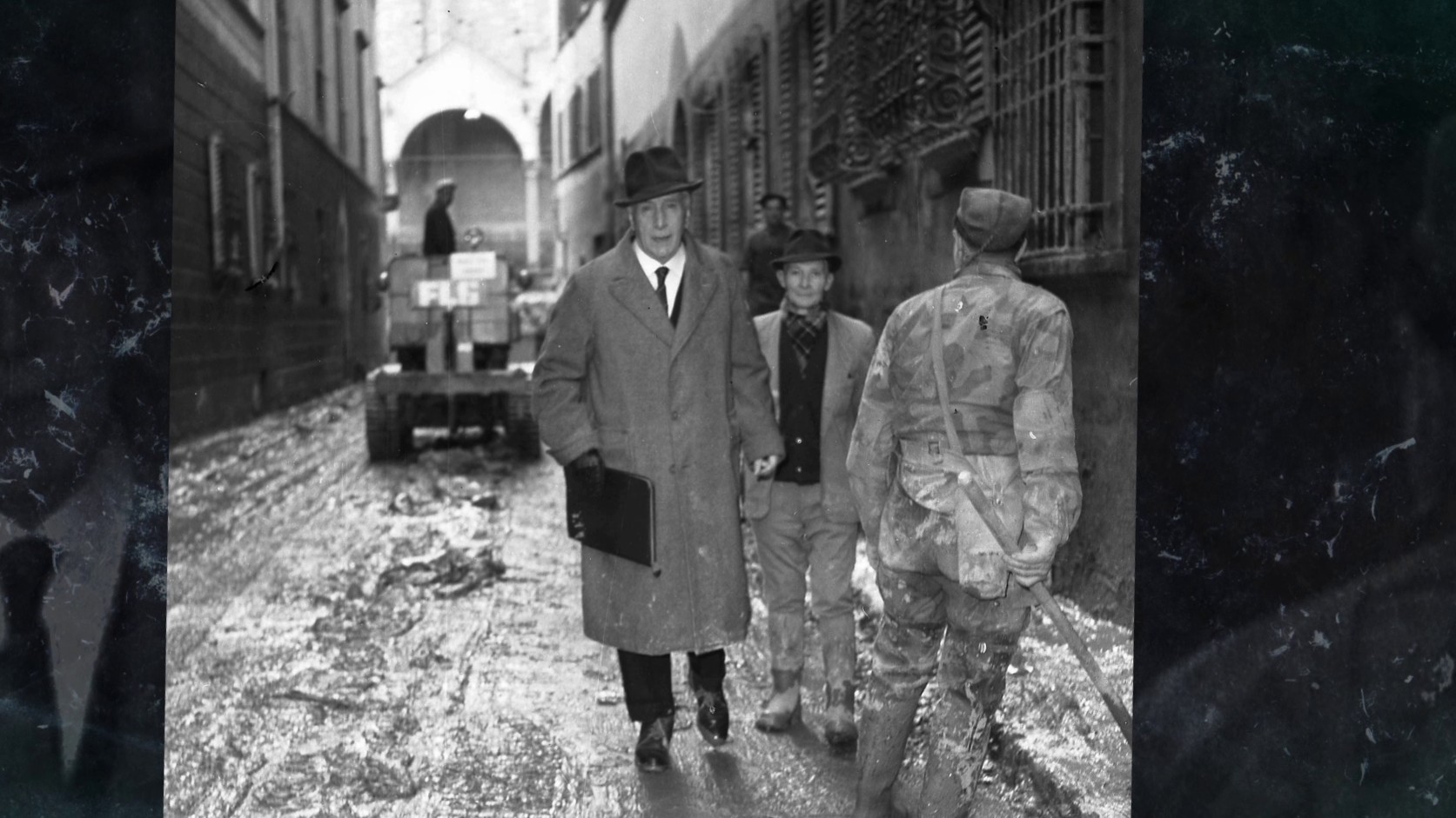 Il documentario Piero Bargellini, il sindaco dell'alluvione (Fonte immagine comunicato stampa Opera di Santa Croce)