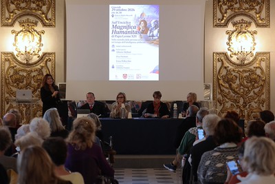 A Palazzo Medici Riccardi il confronto sull’intelligenza artificiale e la dignità umana (foto Antonello Serino Met Ufficio Stamapa)