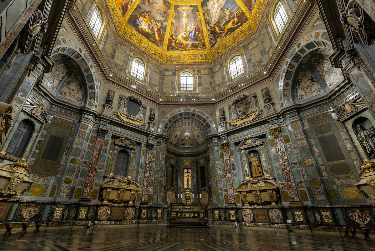 Museo delle Cappelle Medicee, Cappella dei Principi (Fonte foto comunicato Galleria dell'Accademia di Firenze e Musei del Bargello)