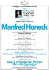 Locandina Festival Maggio Musicale concerto  Manfred Honeck