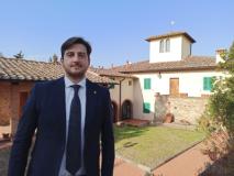 Il sindaco Ciappi a Casalta di Sotto (Fonte foto Comune di San Casciano in Val di Pesa)