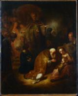 Rembrandt (attr.) Adorazione dei Magi, Roma, Collezione privata
