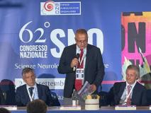 Pasquale Palumbo durante il congresso (Fonte foto Ausl Toscana Centro)