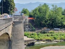 Ponte di Matassino: via ai lavori di rinforzo (foto da comunicato stampa)