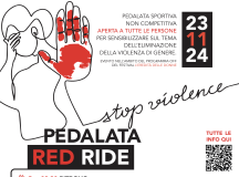 Pedalata Red Ride per sensibilizzare contro la violenza sulle donne