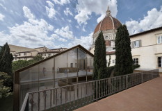 La caffetteria vista dalla Terrazza del Museo (Fonte Opera Santa Maria del Fiore)