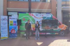 Il camper di Arti e Giovanisì fa tappa all'istituto Checchi di Fucecchio (Fonte foto Comune di Fucecchio)